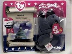 TY McDonald's Teenie Beanie - LEFTY the Donkey (2000)
