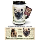 American Expedition GRIZZLY BEAR Brown Bear Thermal Mug