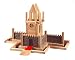 Castle & Block Set 150 Pcs, Hard Maple Unit Blocks+Castle Parts