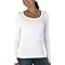 Juniors' Mossimo Supply Co. Long-Sleeve Scoopneck Tee - True White