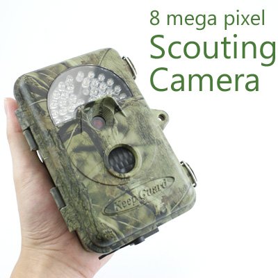 8MP Mega Pixel Stealth Trail Scouting Deer Hunting Game Spy Wildlife Nature Camouflage Infrared Digital Camera with Video Recorder function