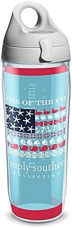 Simply Southern Flag Wrap Water Bottle | 24 oz.