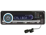 Caliber RND266BT Autoradio mit USB / SD Slot MP3 Bluetooth FSE Radio ohne CD-Laufwerk - Abnehmbares Bedienteil / Frontblende - ISO Anschluss RDS Tuner