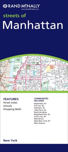 Rand McNally Manhattan, New York: City Map