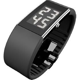 Rosendahl RS43103 Black Rubber Strap LCD Watch