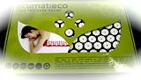 Original Acupressure Mat in a Unique Gift Box (organic cotton BLACK spike acumat with cotton carry bag)