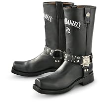Men's Jack Daniel's&reg; Regular Harness Boots Black