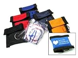 Resq-aid® One-way Check Valve CPR Shield, Pouch & Print