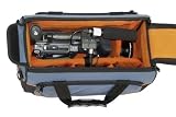 Petrol PCCB-1-N Compact Camcorder Bag (Petrol Blue and Black) - Small