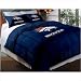 Denver Broncos Comforter Set: Twin Comforter with Shams