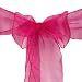 Organza Sash Fuchsia - 10 Pack