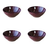BIA Cordon Bleu Malibu Coupe Soup/Cereal Bowls, Set of 4, Burgandy