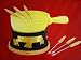 Beka Farmer Cheese Fondue Pot, set includes six forks