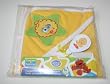 Sesame Street Hooded Blanket With Brush & Comb Set - Yellow(BIG BIRD)