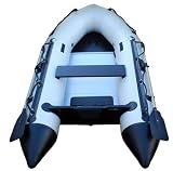 Seamax Ocean290 - 9.5 Feet Aluminum Floor - V Hull Inflatable Boat Dinghy