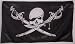 4x6 BRETHERN OF COAST FLAG - PIRATE - JOLLY ROGER - - - - 4 foot by 6 foot flag - - -...