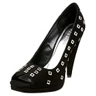 BCBGirls Border Open Toe Pump