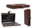 Navitech Brown Executive Premium Leather Flip Carry Case Fits With & Without Docking Keyboard With Adjustable Stand & Duel Layered Anti-Glare Screen Guard/ Protector For The Asus EeePad Transformer TF101 Fits 10.1 inch Tablet PC Android 3.0