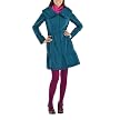 Xhilaration&reg; Juniors Three Tiered Cotton Jacket - Teal