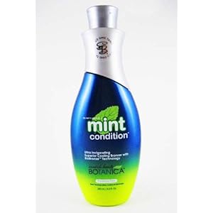 New for 2011! Mint Condition Cooling Bronzer Tanning Lotion By Swedish Beauty 8.5 Oz