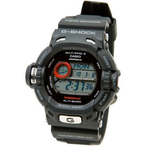 Casio Men's GW9200-1 G-Shock Riseman Alti-Therm Solar Atomic Watch