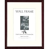 North American Regal, Wood Picture Frame with a  Wide Molding, for an 11 x 14 Photograph, Color: Cherry.