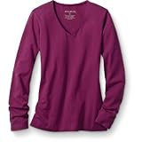 Easy Fit Jersey Long-Sleeve V-Neck T-Shirt