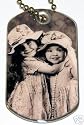 Personalized Photo Dog Tag Necklace or Keychain