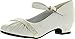 Lasonia Girls Mary Jane Shoes with Pretty Satin Rolled Rosettes Patent