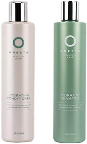 Onesta Hydrating Shampoo and Conditioner for Dry or Damaged Hair - 9 Oz each