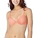 Gilligan & O'Malley® Microfiber Demi Polka Dot Padded Bra - Terra Cotta 