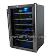 NewAir AW-281E 28 Bottle Thermoelectric Wine Cooler With Chrome Plated Racks