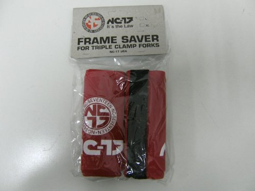 NC-17 Frame Saver für Doppelbrückengabel rot