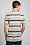 Short Sleeve Pique Small Rugby Stripe Polo