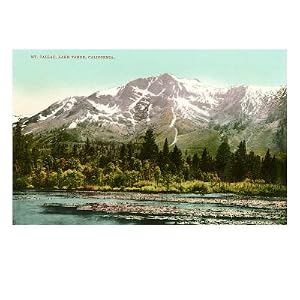 Mt. Tallac, Lake Tahoe Giclee Poster Print, 18x24