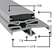Beverage Air 703-963D-02 Door Gasket 23 1/8 x 24