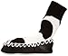 Mocc Ons Moccasin Style Slipper Socks, Cow Print - 6-12 Months
