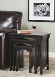 Mission Black 3-Pc. Nested Tables By Powell Furniture