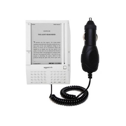 Rapid Car / Auto Charger for the Amazon Kindle - Gomadic Brand w/ TipExchange Technology