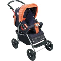 Zekiwa 325/057-5 - Sportkinderwagen Biker Air, Design karo orange