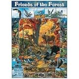 White Mountain Puzzles Forest Friends 1000 Piece Jigsaw Puzzle -...