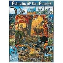 Forest Friends 1000 Piece Jigsaw Puzzle