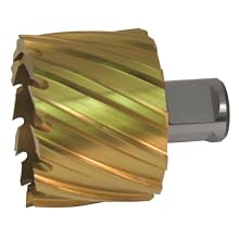 Jancy Slugger High Speed Steel Annular Cutter, TiN Coated, 3/4" Annular Shank, 1" Depth