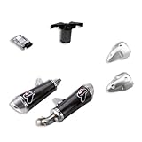 Ducati Termignoni M1100 Monster Exhaust Mufflers