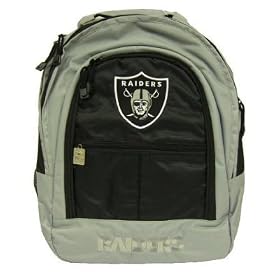 Oakland Raiders Deluxe Backpack - NFL Football
