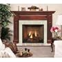 Hearth and Home Mantels 6138 Deluxe Lewiston Flush Fireplace Mantel with Large Opening Finish: English Chestnut