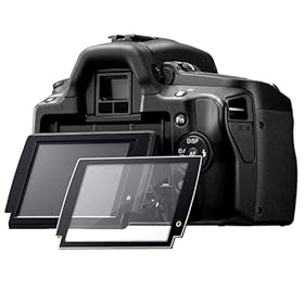 eForCity LCD Screen Protector Glasss for Sony A390