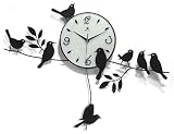 Morning Birds Wall Clock