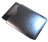 Deluxe Leather Sleeve Pouch Cover Case with Pull Tab for Apple Ipad Wifi / 3g (Black)