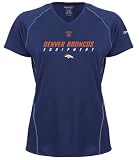 Denver Broncos -Navy- Junior's Speedwick EQT Tee - Small